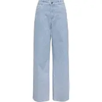 ONLY Pantalón 'ONLRINE' azul / blanco