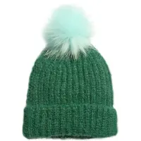 Love & roses Gorra aqua / verde oscuro