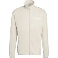 Adidas - Ropa de senderismo - Multi Climawarm FZ Fleece Jkt M Wonder Alumina - Talla S - Beige
