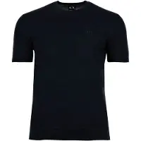 Armani Exchange para hombre. 8NZM5CZM3JZ1510 Jersey de punto marino (XL), Casual, Algodón, Manga corta, outlet 2026.