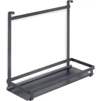 Emuca Estante de acero para utensilios de cocina, tipo colgante, marca , color gris antracita
