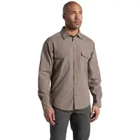 Craghoppers - Kiwi II Long Sleeved Shirt - Camisa size 4XL, marrón