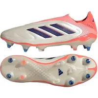 Adidas adidasBota sin cordones Copa Pure 3 Elite césped natural húmedo 42 Off White / Lucid Blue / Signal Coral Unisex