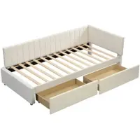 OKWISH : Cama abatible, sofá convertible, sofá cama, sofá plegable de dos plazas, respaldo ajustable en tres posiciones, tejido de algodón y lino transpirable, color beige