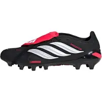 Adidas adidasBota de fútbol PREDATOR LEAGUE Fold-Over Tongue para césped artificial 38 Core Black / Cloud White / Lucid Red Unisex