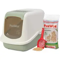 Peewee EcoHus - Caja de arena - Pack de inicio Verde Salvia/Crema