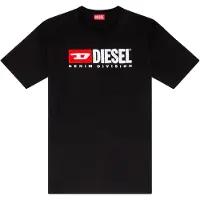 Diesel Camiseta 'T-Boxt-Div' rojo / negro / offwhite