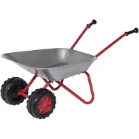 Rolly Toys Carretilla de jardín para niños, marca , de dos ruedas, fabricada en metal