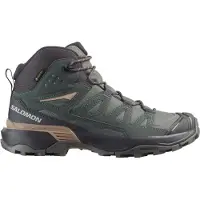 Salomon - Zapatillas de senderismo Mujer - X Ultra 360 Mid GTX W Sedona Sage/Urban Chic para Mujer - Talla 38 2/3 - Verde