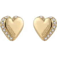 GUESS Pendientes dorado / transparente