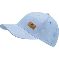 Chillouts Gorra 'Amadora' azul claro / marrón / negro