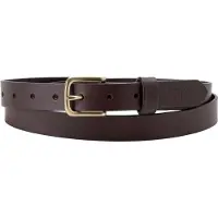 Levi's Men's New Narrow Leather Brown Talla: 105 | Cinturones Outlet | Hombre | Marrón