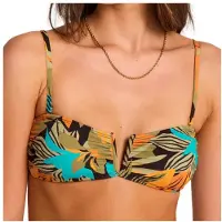 Billabong - Women's Des Tropiques V Bandeau - Parte superior de bikini size XS, multicolor