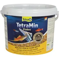 Tetra Min, cubo de 10 litros con fórmula para agua cristalina