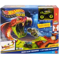 Hot Wheels Camiones Monstruo Mordisco De Serpiente Coche