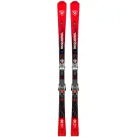 Rossignol - Packs (esquí + fijaciones) - Hero LT TI K + NX12 2027 de Madera - Talla 177 cm - Rojo
