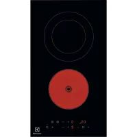 Electrolux Placa Vitrocerámica Lhr3233ck 30 Cm 2 Fuegos
