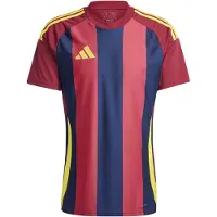 Adidas adidasCamiseta Striped 24 XL Team Navy Blue 2 / Team Coll Burgundy 2 / Team Yellow Hombre