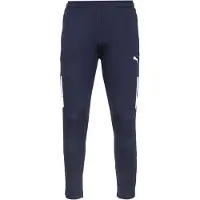 Puma Pantalón deportivo 'Team Liga' azul oscuro / blanco