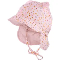 Maximo - Baby's Bonnet with Ear and Neck Protection - Gorra size 41 cm, fucsia