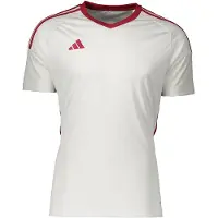Adidas Camiseta de fútbol rojo / blanco