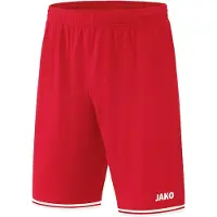 Jako Pantalón deportivo 'Center 2.0' rojo vivo / blanco
