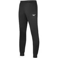 Mizuno Pantalón deportivo negro / blanco