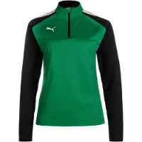 Puma Camiseta deportiva 'TeamLiga' verde / negro / blanco