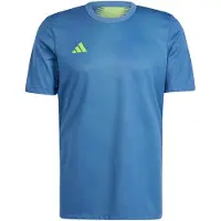 Adidas Camiseta funcional azul / verde neón
