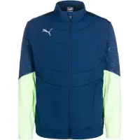 Puma Chaqueta deportiva 'Individual' azul oscuro / gris / menta