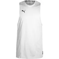Puma Camiseta funcional 'Hoops Team' negro / blanco