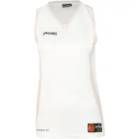 Spalding Top deportivo 'Jam' beige claro / negro / blanco