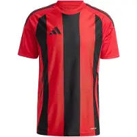 Adidas Camiseta de fútbol rojo / negro