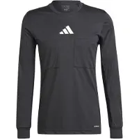 Adidas Camiseta de fútbol negro / blanco