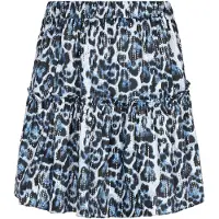 Faina Falda 'Festive' azul / negro / blanco
