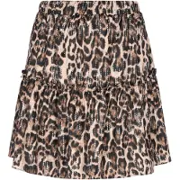 Faina Falda 'Festive' beige / marrón / negro / plata