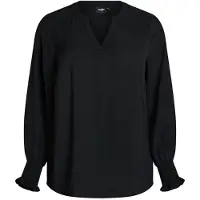 Zizzi Blusa 'Kikka' negro