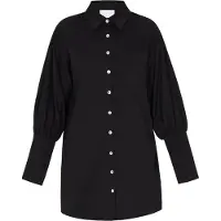 Usha WHITE LABEL Blusa 'Minimalistic' negro