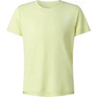 The North Face - Girl's Flex S/S Tee - Camiseta funcional size L, amarillo