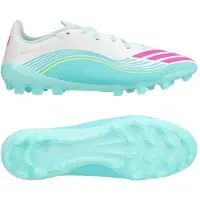 Adidas adidasBota de fútbol F50 MESSI LEAGUE césped artificial de 2.ª y 3.ª generación 40 Cloud White / Lucid Pink / Flash Aqua Unisex