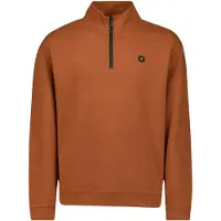 No-excess Sweater Half Zip Soft Rib Relaxed Fit Terra Talla: XXL | Jerséis Outlet | Hombre