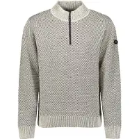 No-excess Pullover Half Zipper 2 Coloured Melange Stone Talla: L | Jerséis Outlet | Hombre