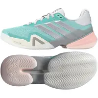 Adidas adidasZapatillas de tenis Barricade 14 37 1/3 Semi Flash Aqua / Silver Metallic / Blush Pink Mujer
