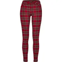 Urban Classics Pantalón naranja / rojo / negro / blanco