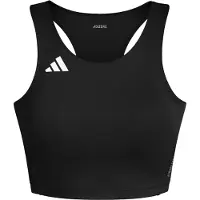 Adidas Top deportivo 'Adizero E' negro / blanco