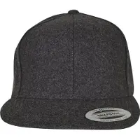 Flexfit Gorra 'Melton Wool' negro