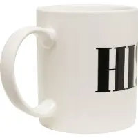 Mister tee Taza 'Hi Bye' negro / blanco