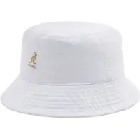 Kangol Sombrero marrón / blanco