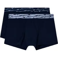 Emporio Armani Calzoncillo boxer marino / azul claro