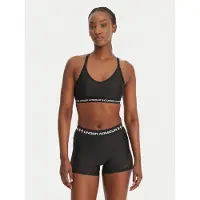 Under Armour Sujetador deportivo negro / blanco